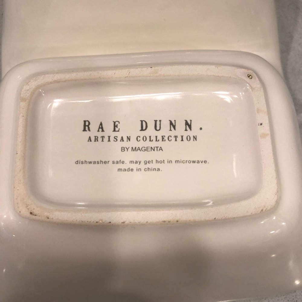 NEW Rae Dunn “Eat Taste” Divided Dish - Picture 8 of 8